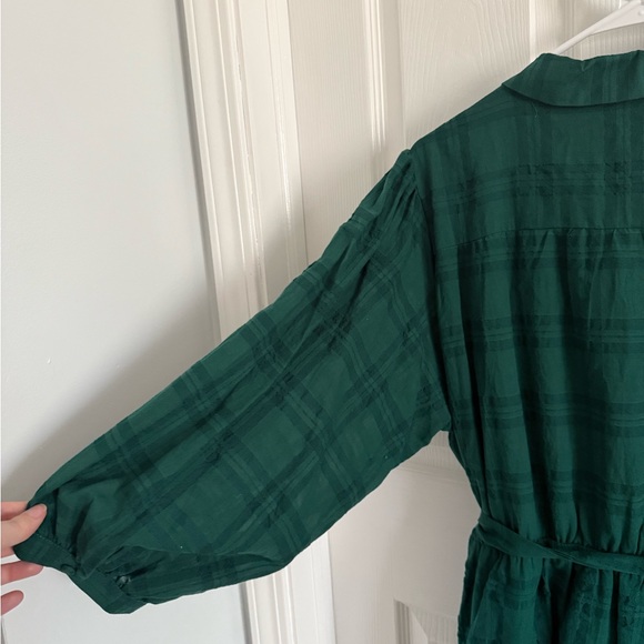 LC Lauren Conrad Green Long Sleeve Dress - Picture 4 of 4